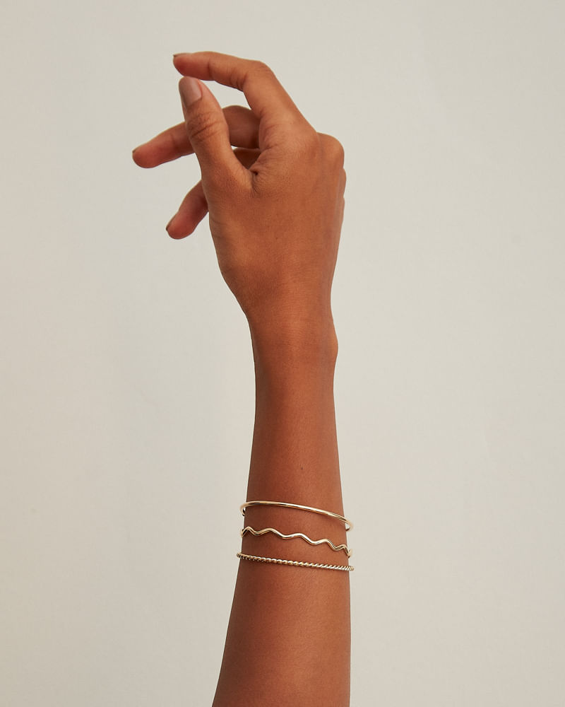 pulseira aro fino banho ouro 18k-5